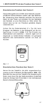 Preview for 58 page of PRESIDIUM DC708N User Handbook Manual