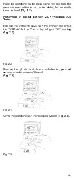 Preview for 16 page of PRESIDIUM DC709N User Handbook Manual