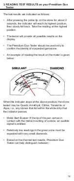 Preview for 18 page of PRESIDIUM DC709N User Handbook Manual