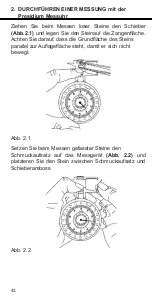 Предварительный просмотр 43 страницы PRESIDIUM Dial Gauge User Handbook Manual