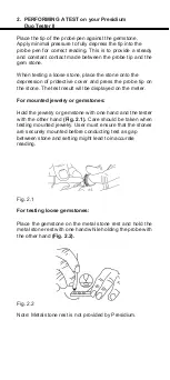 Предварительный просмотр 14 страницы PRESIDIUM Duo Tester II Handbook