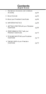 Preview for 1 page of PRESIDIUM PCS-100n Handbook