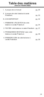 Preview for 28 page of PRESIDIUM PCS-50 User Handbook Manual