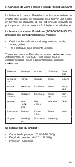 Preview for 30 page of PRESIDIUM PCS-50 User Handbook Manual