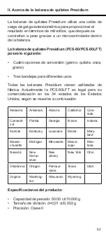 Preview for 82 page of PRESIDIUM PCS-50 User Handbook Manual