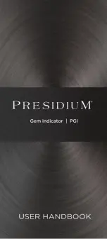 PRESIDIUM PGI User Handbook Manual preview