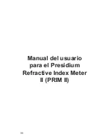 Предварительный просмотр 99 страницы PRESIDIUM PRIM II User Handbook Manual