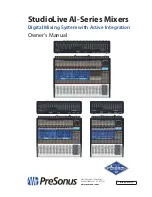 Предварительный просмотр 112 страницы PRESONUS AI-Series Owner'S Manual