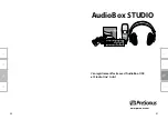 Предварительный просмотр 41 страницы PRESONUS AudioBox Stereo Manual