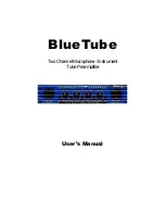 PRESONUS Blue Tube User Manual предпросмотр