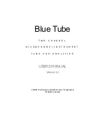 Preview for 2 page of PRESONUS Blue Tube User Manual