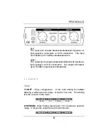 Предварительный просмотр 11 страницы PRESONUS COMP 16 - V 2.0 User Manual