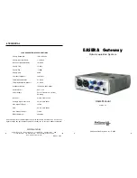 PRESONUS EASERA User Manual предпросмотр