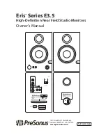 Preview for 20 page of PRESONUS Eris E3.5 Owner'S Manual