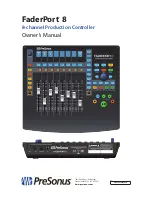 Предварительный просмотр 64 страницы PRESONUS FaderPort 8 Owner'S Manual