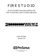 PRESONUS FIRESTUDIO MOBILE - SCHEMA User Manual предпросмотр