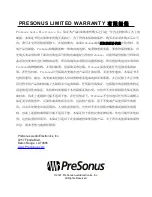 Предварительный просмотр 3 страницы PRESONUS HP60 - DIAGRAM User Manual