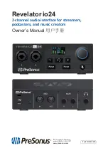 Preview for 136 page of PRESONUS Revelator io24 Owner'S Manual