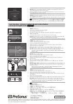 Preview for 4 page of PRESONUS revelator Quick Start Manual