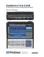 Предварительный просмотр 80 страницы PRESONUS StudioLive 16.0.2 USB Owner'S Manual