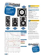 PRESONUS StudioLive 312AI Specifications preview