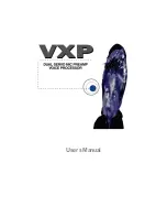 Предварительный просмотр 1 страницы PRESONUS VXP - User Manual