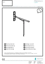 Preview for 1 page of Pressalit Care 5708590176437 Mounting Instruction