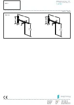 Preview for 9 page of Pressalit Care 5708590176437 Mounting Instruction