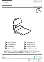 Pressalit Care 5708590359076 Mounting Instruction preview