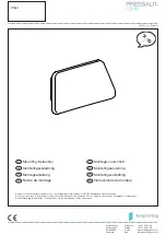 Pressalit Care R1661 Mounting Instruction preview