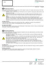 Preview for 3 page of Pressalit Care R7304 Mounting Instruction