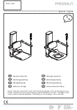 Pressalit Care R7634 Mounting Instruction preview