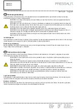 Preview for 6 page of Pressalit Care R8425218 Mounting Instruction