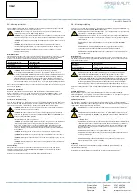 Предварительный просмотр 2 страницы Pressalit Care R8641 Mounting Instruction