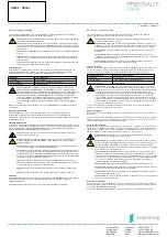 Preview for 5 page of Pressalit Care R8652000 Mounting Instruction