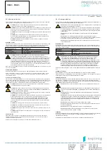 Предварительный просмотр 2 страницы Pressalit Care R8685000 Mounting Instruction