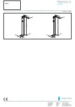 Предварительный просмотр 9 страницы Pressalit Care R9430 Mounting Instruction