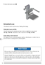 Preview for 8 page of Pressalit 450 seat  R7481 Operation And Maintenance Manual