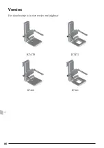 Предварительный просмотр 86 страницы Pressalit 450 seat  R7481 Operation And Maintenance Manual