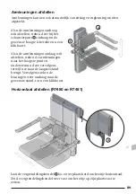 Предварительный просмотр 89 страницы Pressalit 450 seat  R7481 Operation And Maintenance Manual