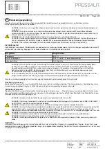 Предварительный просмотр 4 страницы Pressalit 5708590286181 Mounting Instruction