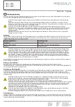 Предварительный просмотр 5 страницы Pressalit 5708590286181 Mounting Instruction