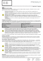 Предварительный просмотр 6 страницы Pressalit 5708590286181 Mounting Instruction