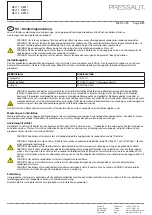 Предварительный просмотр 8 страницы Pressalit 5708590286181 Mounting Instruction