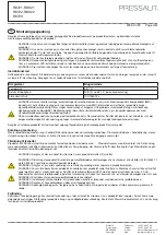 Предварительный просмотр 4 страницы Pressalit 5708590286211 Mounting Instruction