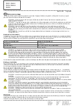 Предварительный просмотр 6 страницы Pressalit 5708590286211 Mounting Instruction