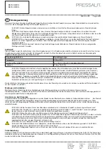 Предварительный просмотр 5 страницы Pressalit 5708590286242 Mounting Instruction