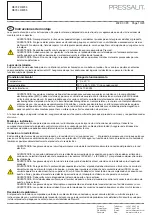 Предварительный просмотр 10 страницы Pressalit 5708590286242 Mounting Instruction