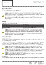 Предварительный просмотр 5 страницы Pressalit 5708590338316 Mounting Instruction