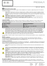 Предварительный просмотр 10 страницы Pressalit 5708590338316 Mounting Instruction